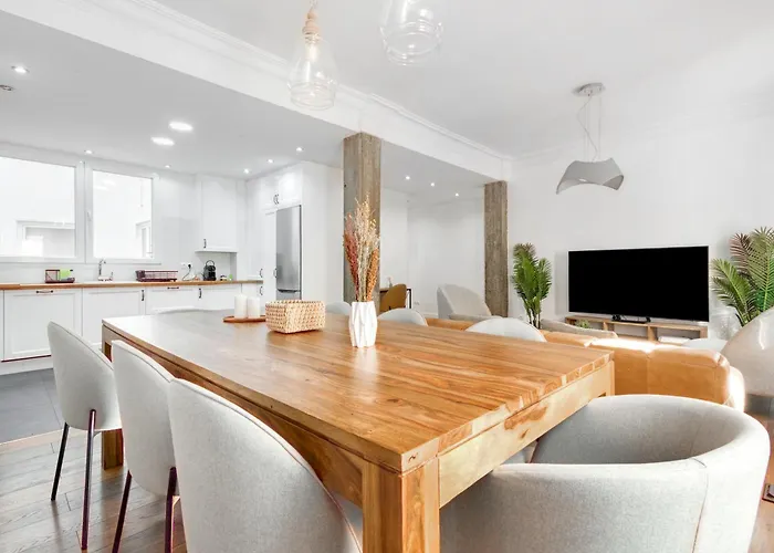 Hogar Lujoso Centro דירה